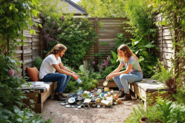 The Benefits of Using Recycled Materials in UK Garden Design