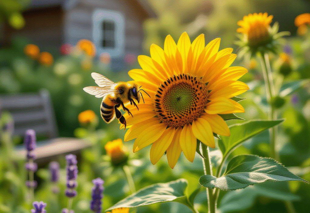 The Role of Bees in Sustainable Gardening